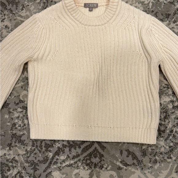J.Crew Heritage Cotton Fisherman Crewneck Sweater – Women’s XS - Picture 5 of 15